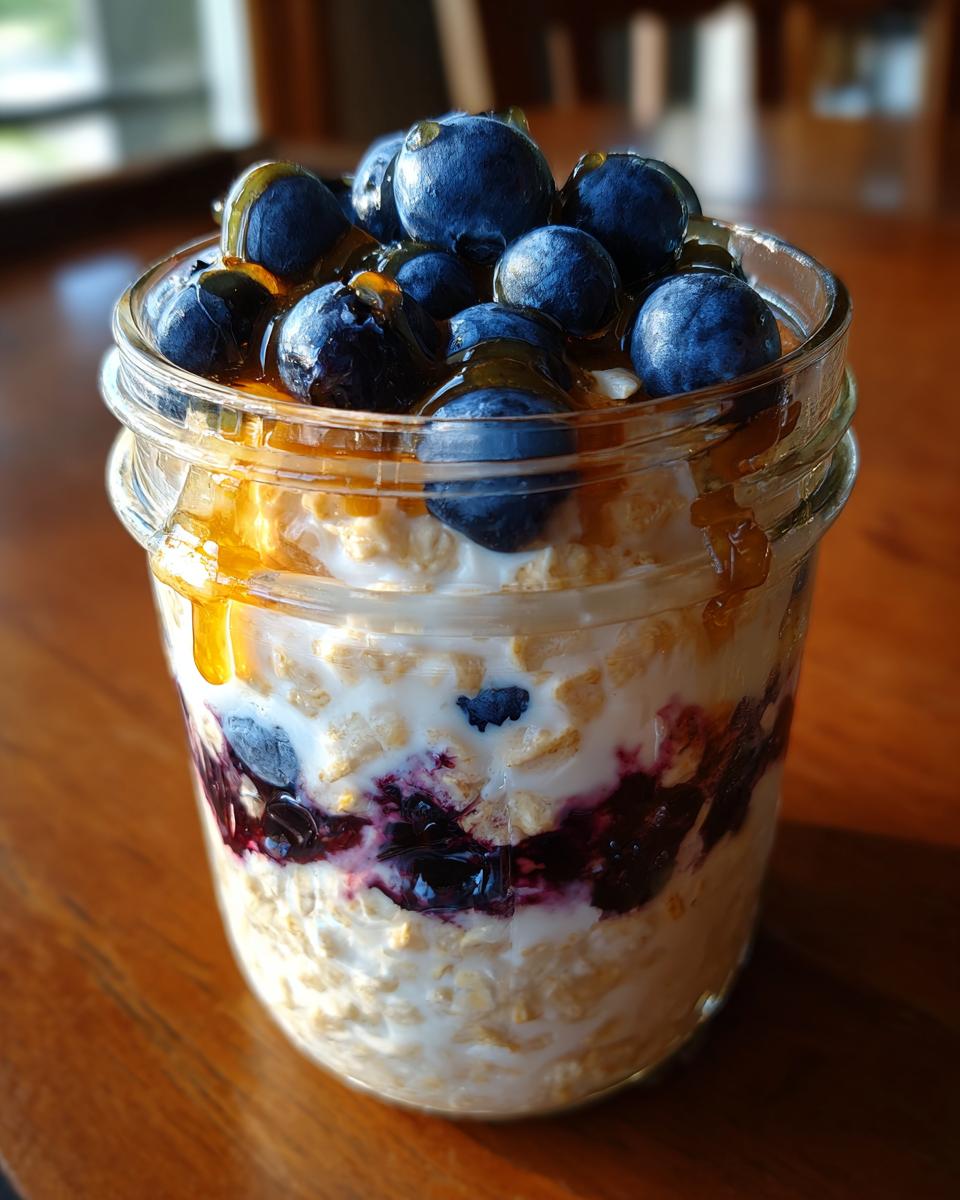 Blueberry Muffin Overnight Oats - detail 1