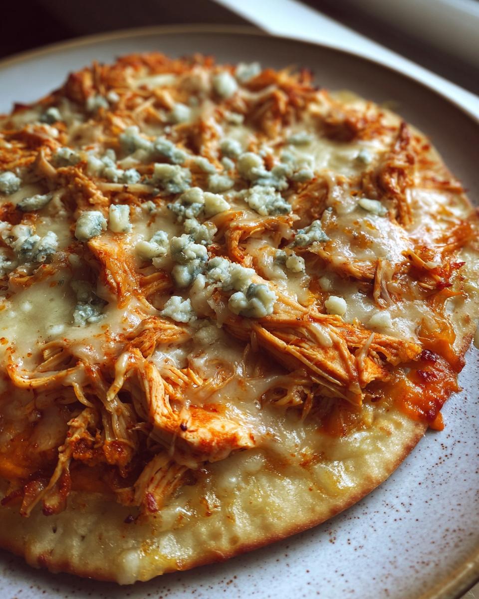 Buffalo Chicken Flatbread Pizza: 30-Minute Delight! 4 Buffalo Chicken Flatbread Pizza - detail 1