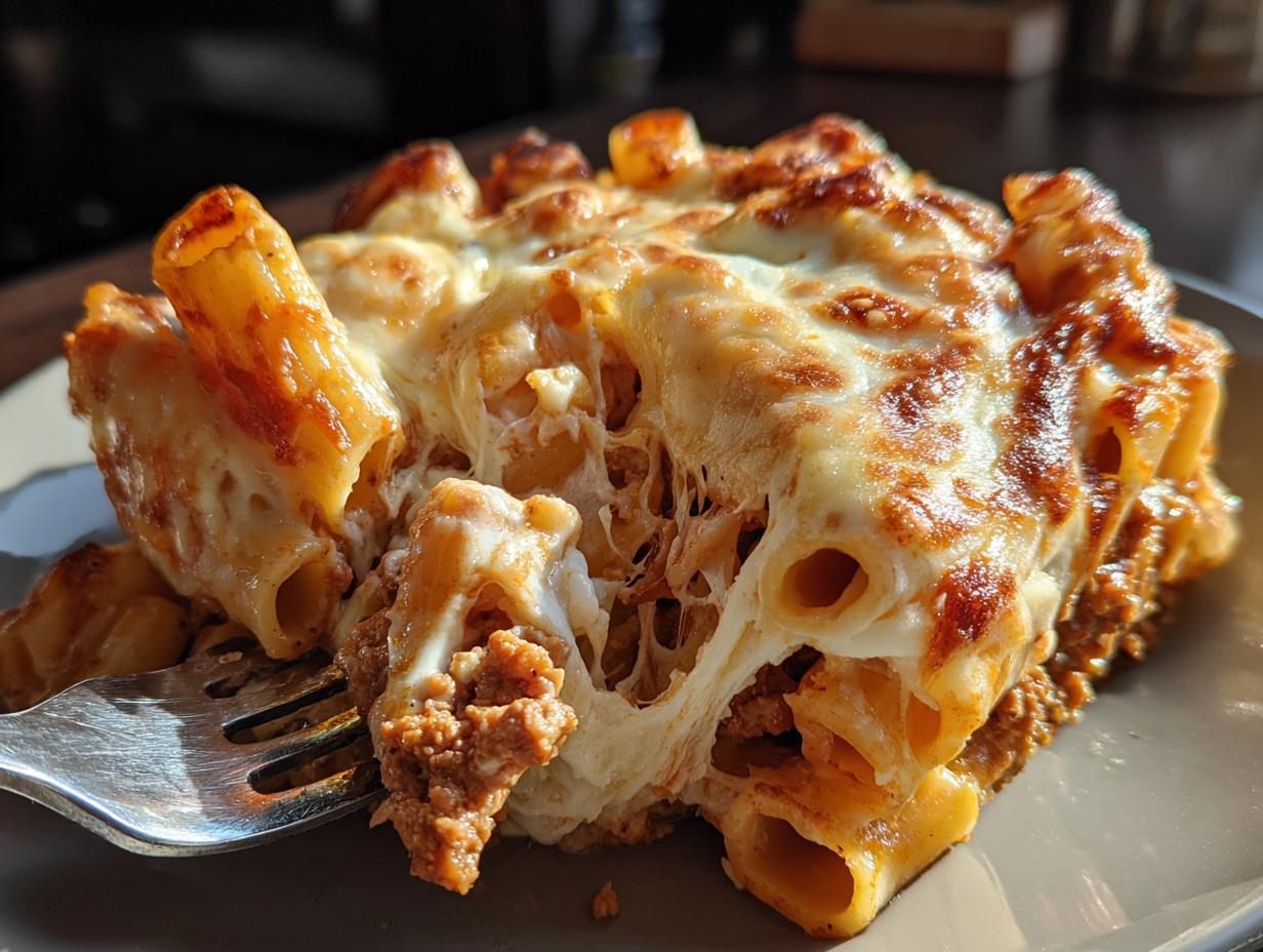 Cheesy Baked Ziti - detail 1