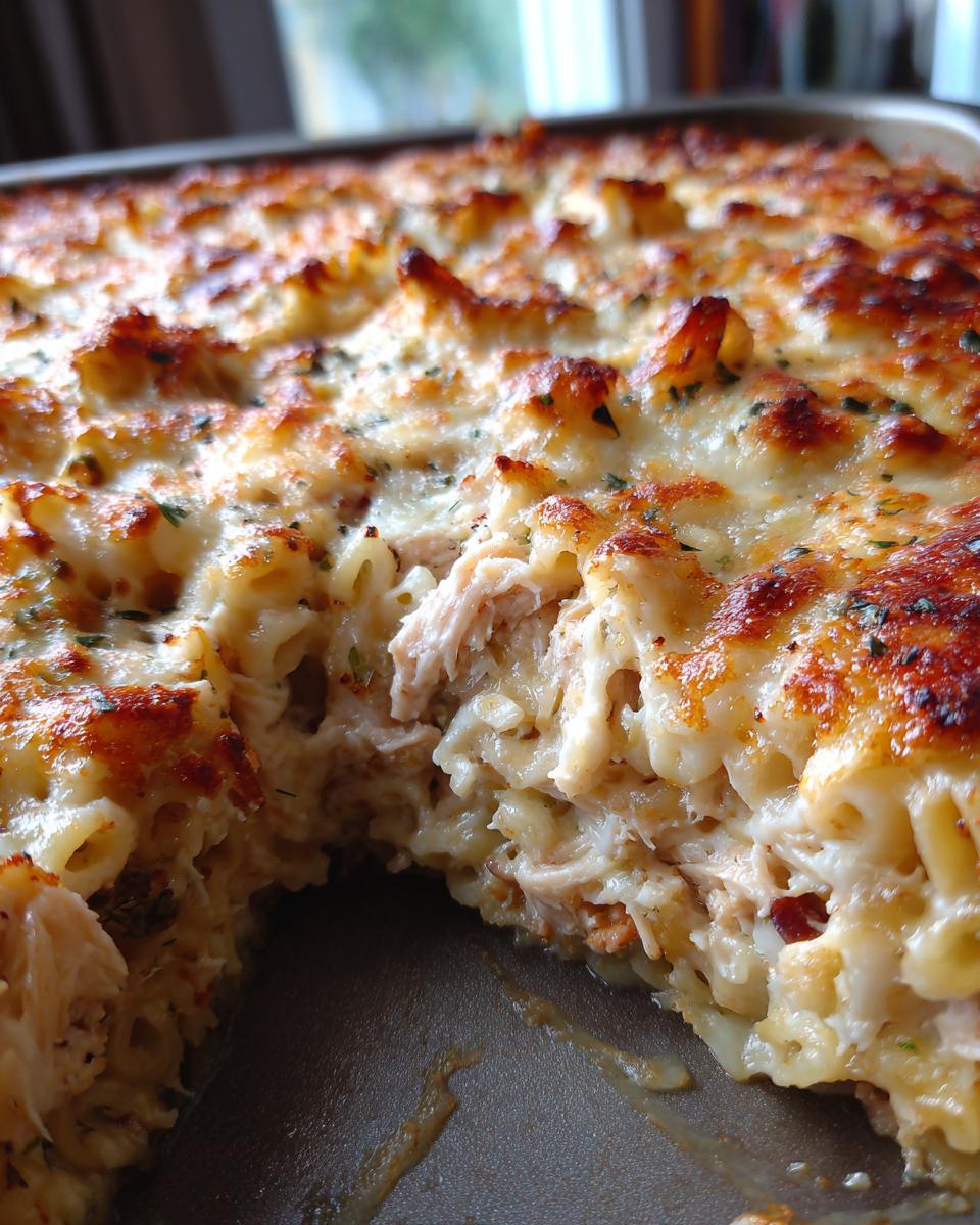 Chicken Alfredo Bake - detail 2
