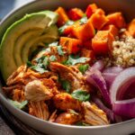 Chipotle Chicken Sweet Potato Bowl