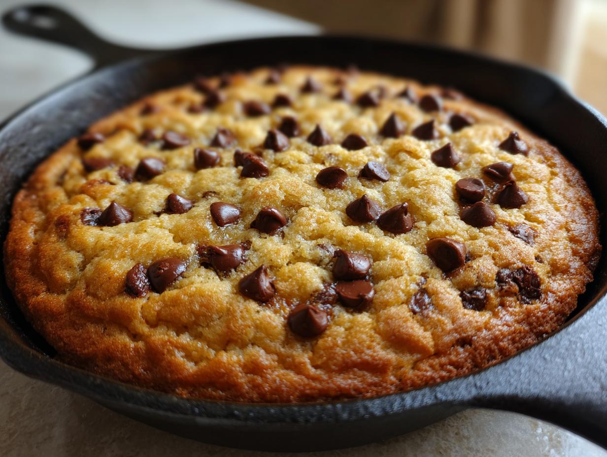 Chocolate Chip Cookie Skillet - detail 1