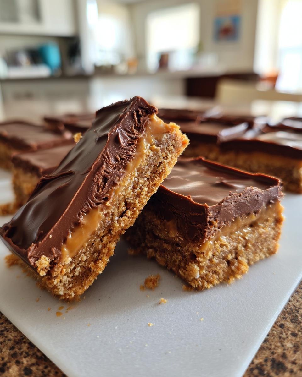 Chocolate Peanut Butter Bars - detail 1