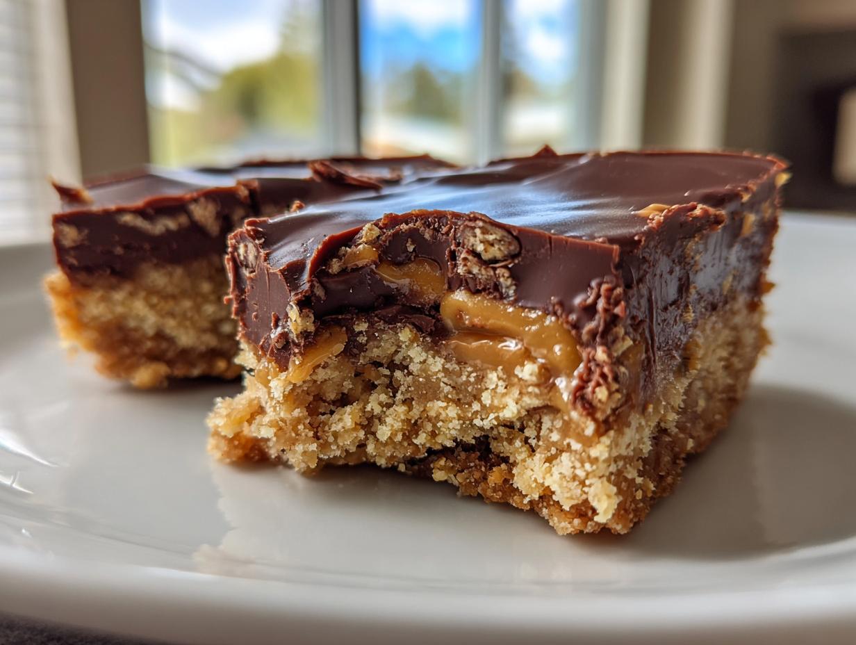 Chocolate Peanut Butter Bars - detail 2