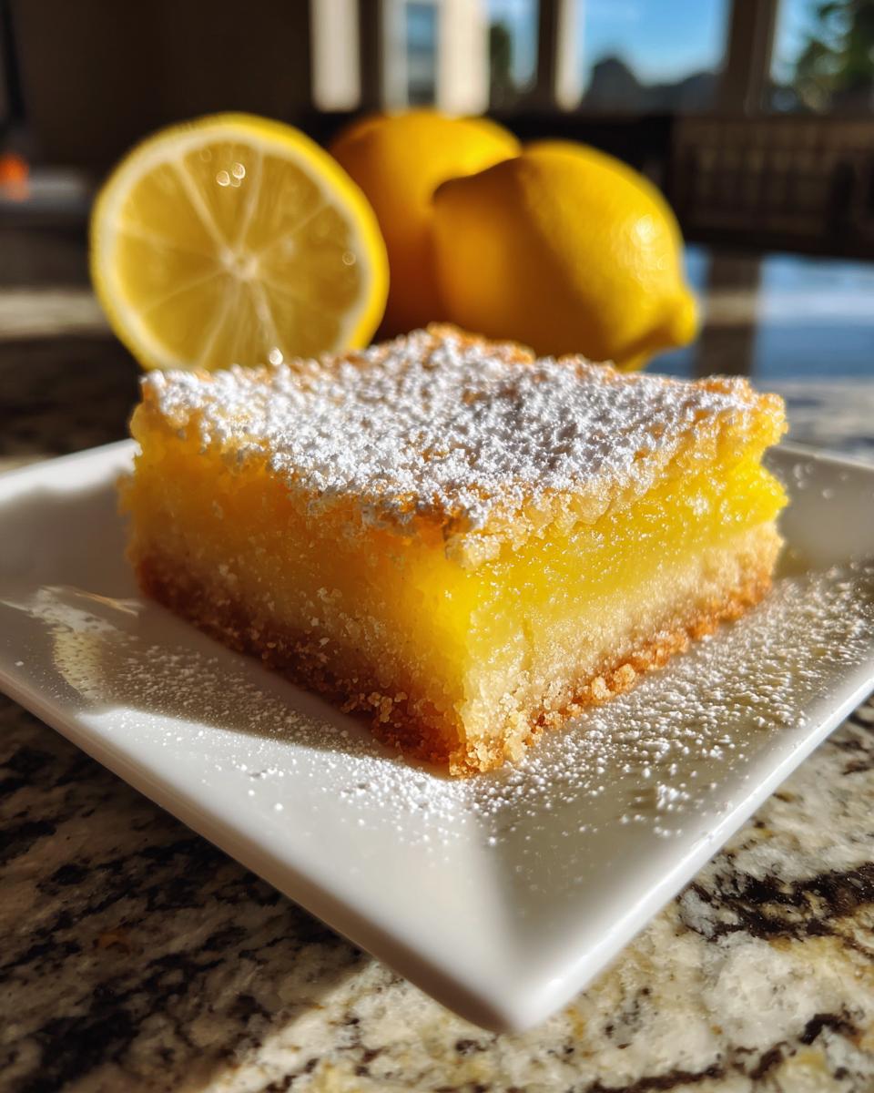 Classic Lemon Bars - detail 1