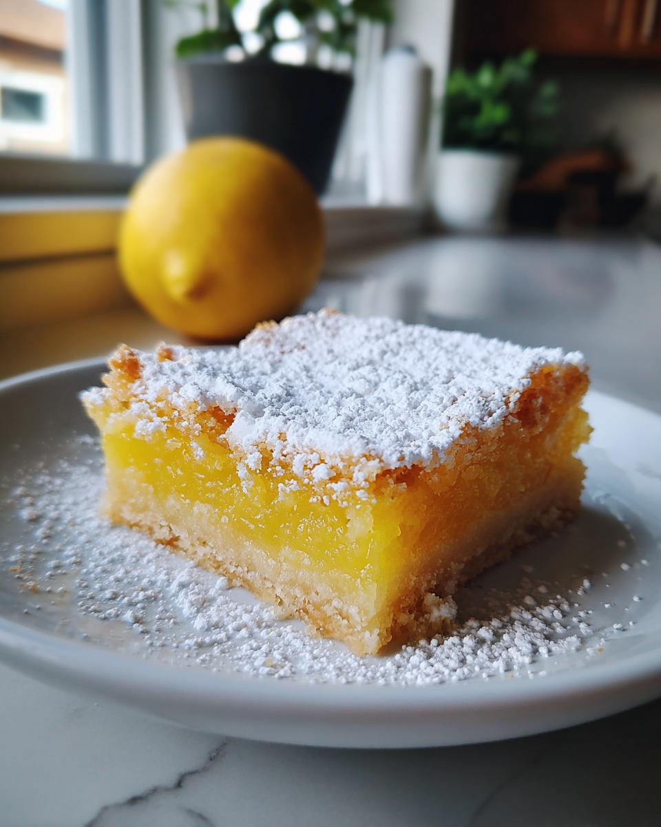 Classic Lemon Bars - detail 2