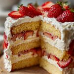 Classic Strawberry Shortcake Layer Cake