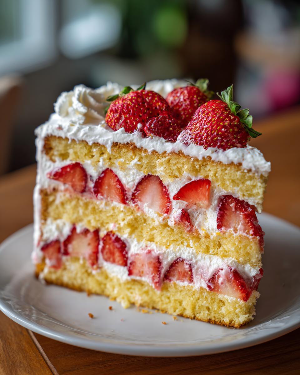 9-Layer Classic Strawberry Shortcake Layer Cake! 5 Classic Strawberry Shortcake Layer Cake - detail 2