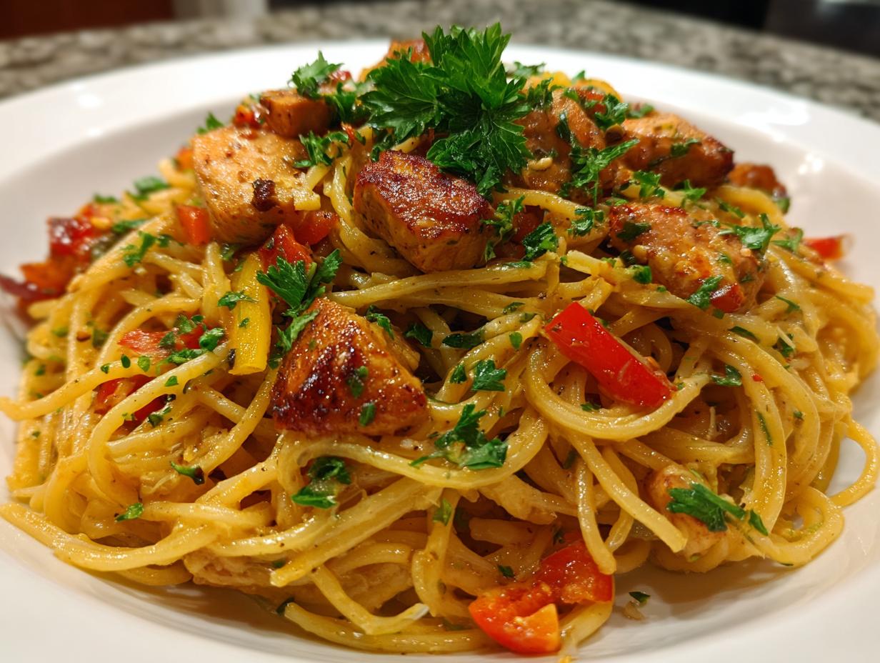 Creamy Cajun Chicken Pasta - detail 1