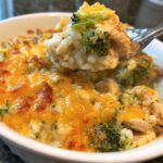 Creamy Chicken Broccoli Rice Casserole