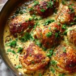 Creamy Garlic Parmesan Chicken Skillet
