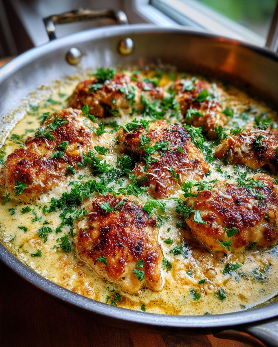 Creamy Garlic Parmesan Chicken Skillet - detail 2