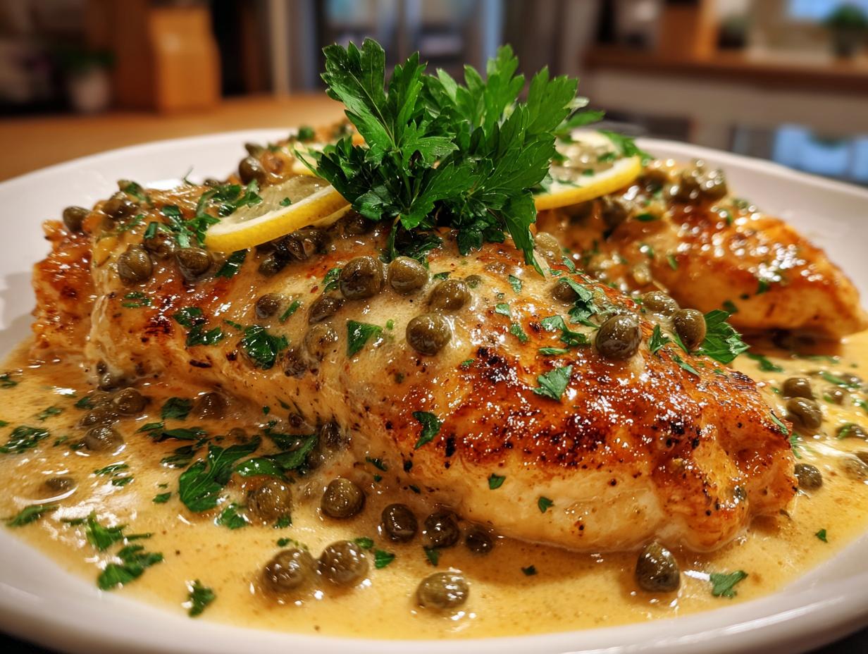Creamy Lemon Chicken Piccata - detail 1
