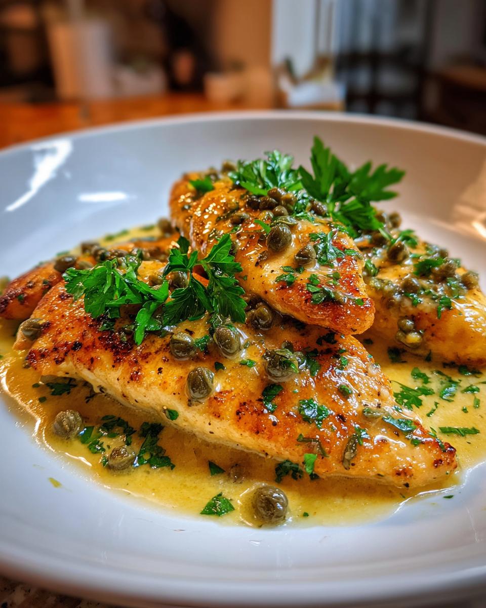 Creamy Lemon Chicken Piccata - detail 2