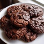Double Chocolate Fudge Cookies