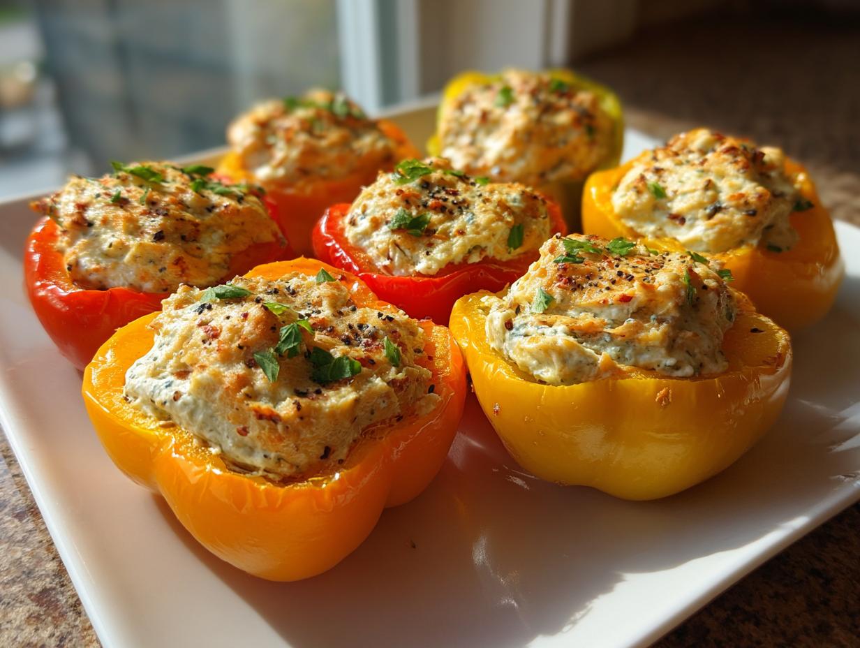 Everything Bagel Stuffed Mini Peppers - detail 2