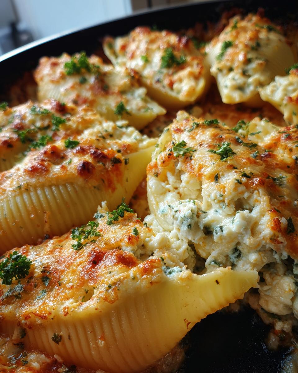 Four Cheese Stuffed Shells - detail 1