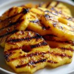 Garlic Butter Grilled Pineapple Slices