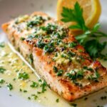 Garlic Butter Oven Baked Salmon