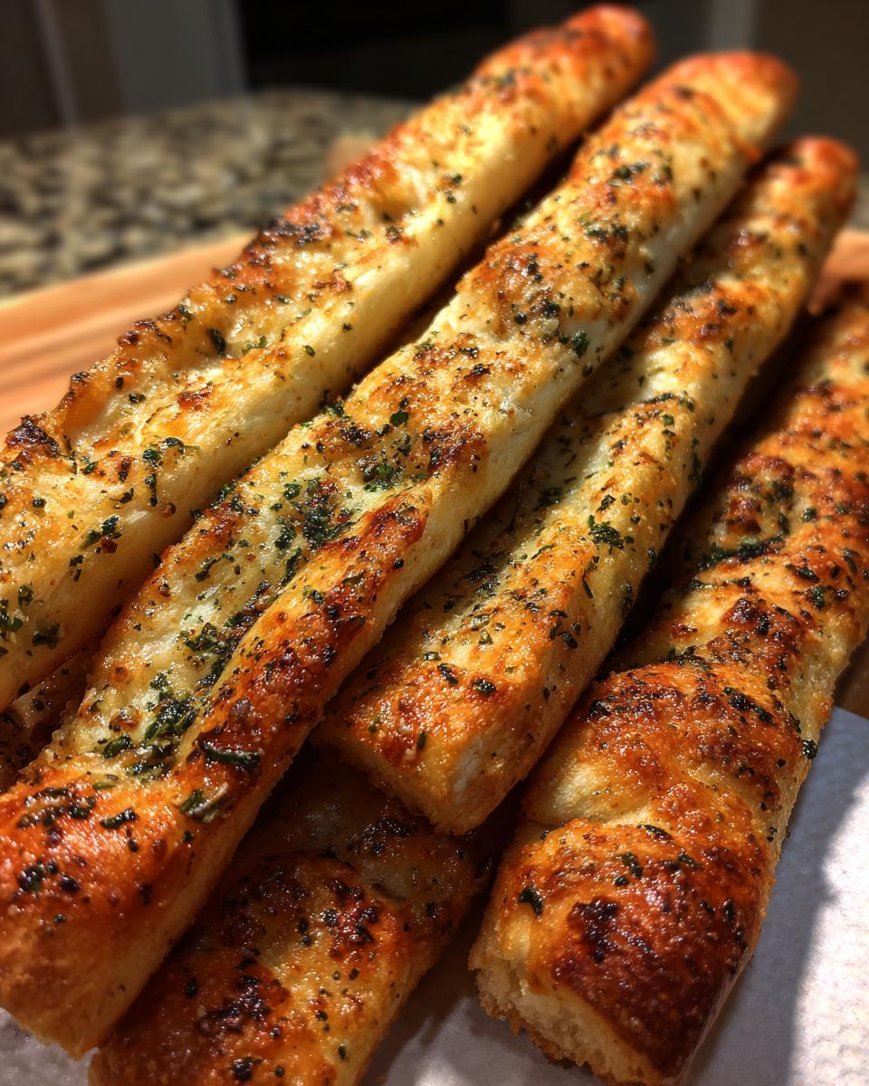 Garlic Parmesan Breadsticks - detail 1