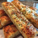 Garlic Parmesan Breadsticks