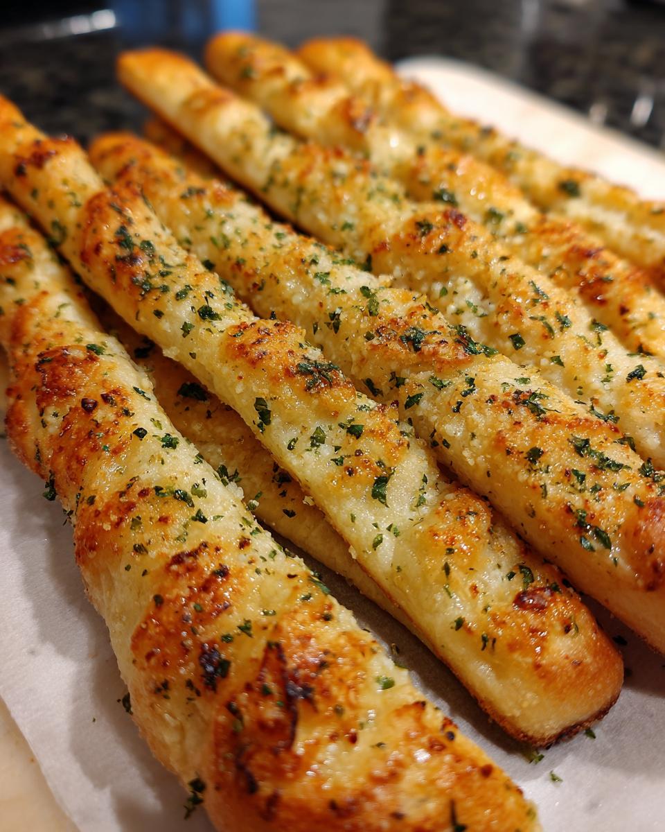 Garlic Parmesan Breadsticks - detail 2