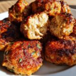 Garlic Parmesan Chicken Meatballs