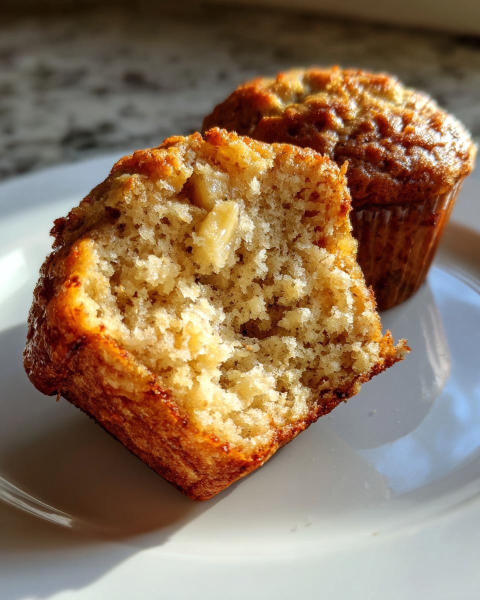 Greek Yogurt Banana Muffins - detail 1