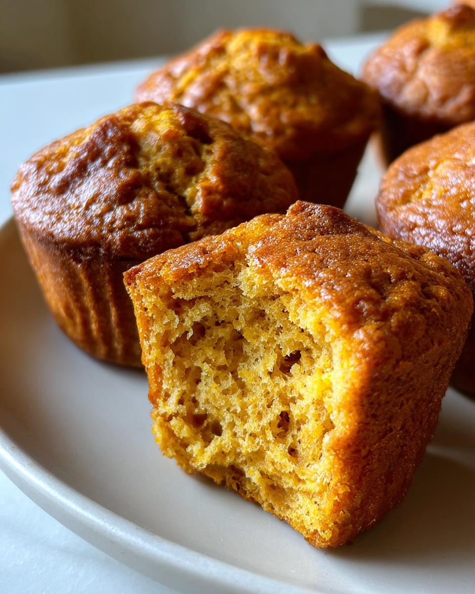 Greek Yogurt Pumpkin Muffins - detail 1