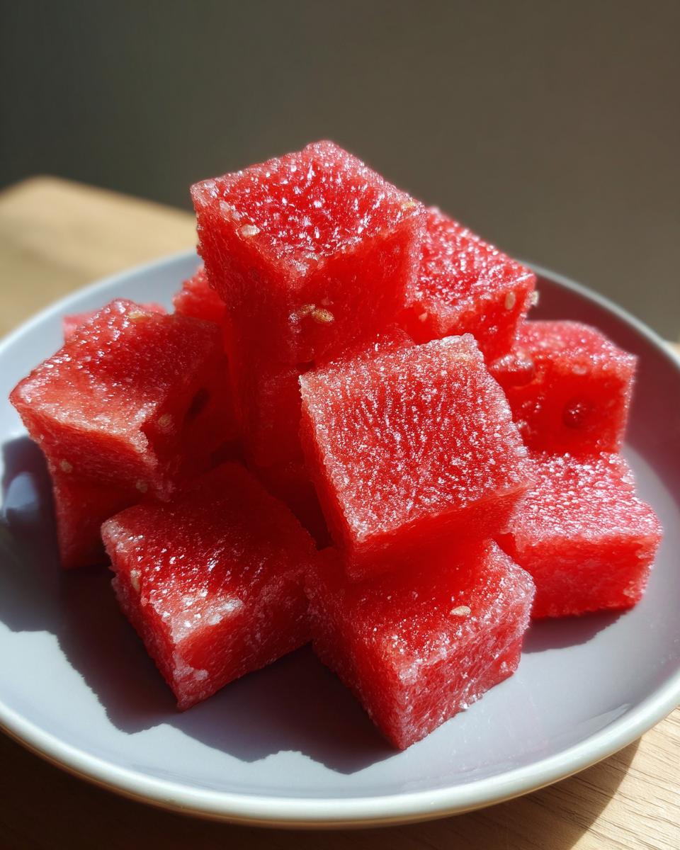 Healthy 2-Ingredient Watermelon Gummies - detail 1