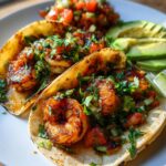 Healthy Cilantro Lime Shrimp Tacos