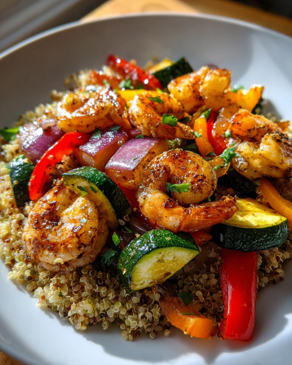 Healthy Shrimp Meal Prep for Two - detail 2