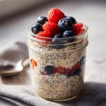 High Protein Meal Prep Overnight Oats