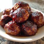 Honey BBQ Chicken Meatballs
