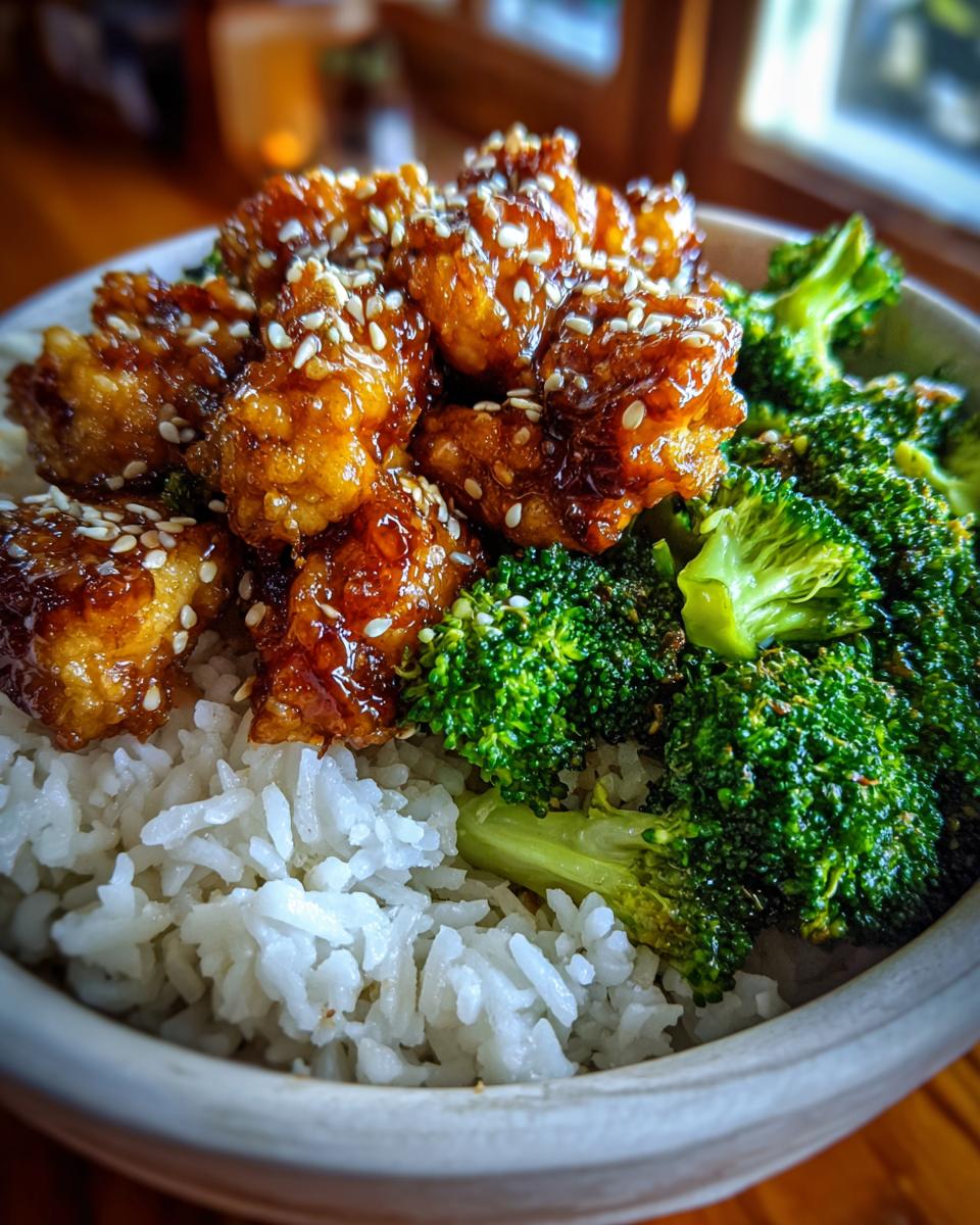 Honey Garlic Chicken Rice Bowls - detail 2