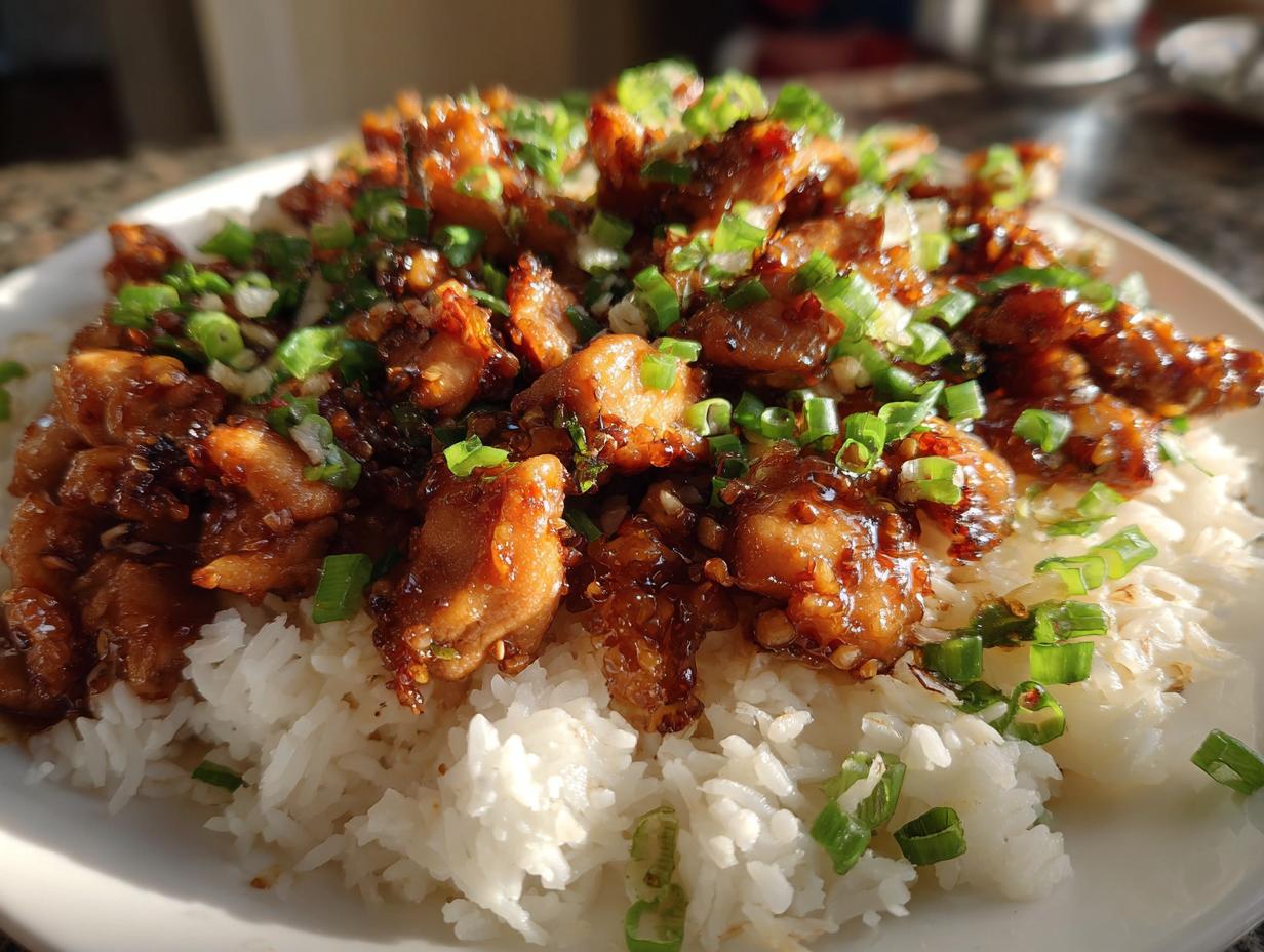 Honey Garlic Chicken Stir Fry - detail 2