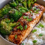 Honey Garlic Salmon Bowl