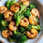 Honey Garlic Shrimp Broccoli Stir Fry