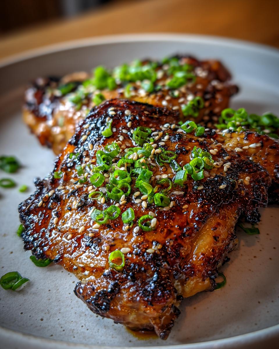 Honey Soy Glazed Chicken Thighs - detail 1