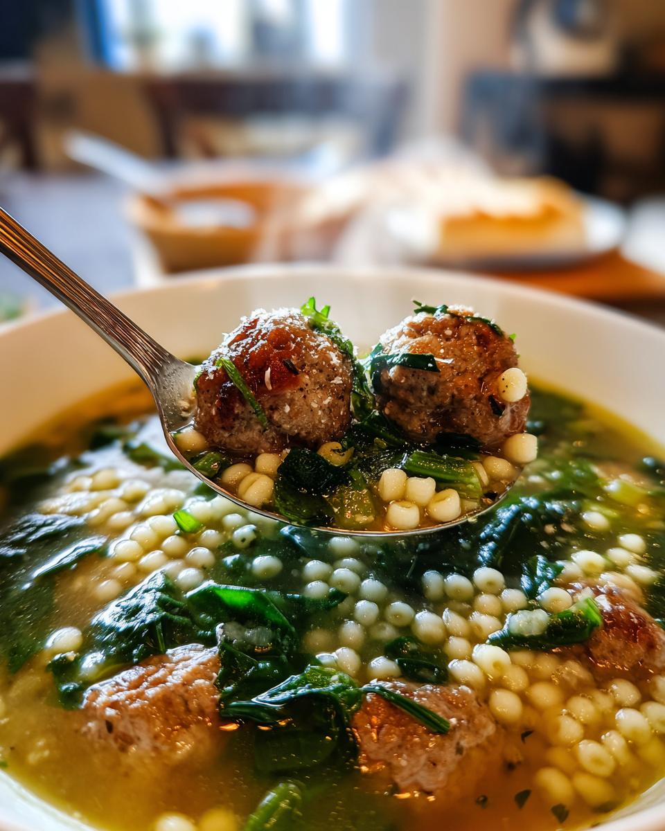 Italian Wedding Soup - detail 1