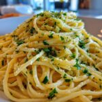 Lemon Butter Garlic Pasta