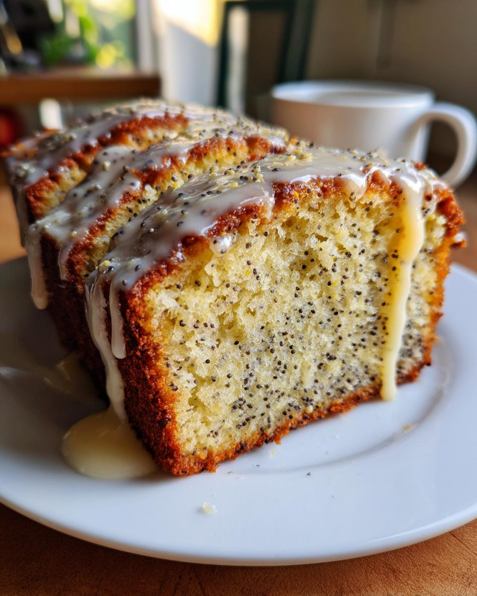 Lemon Poppy Seed Loaf - detail 2