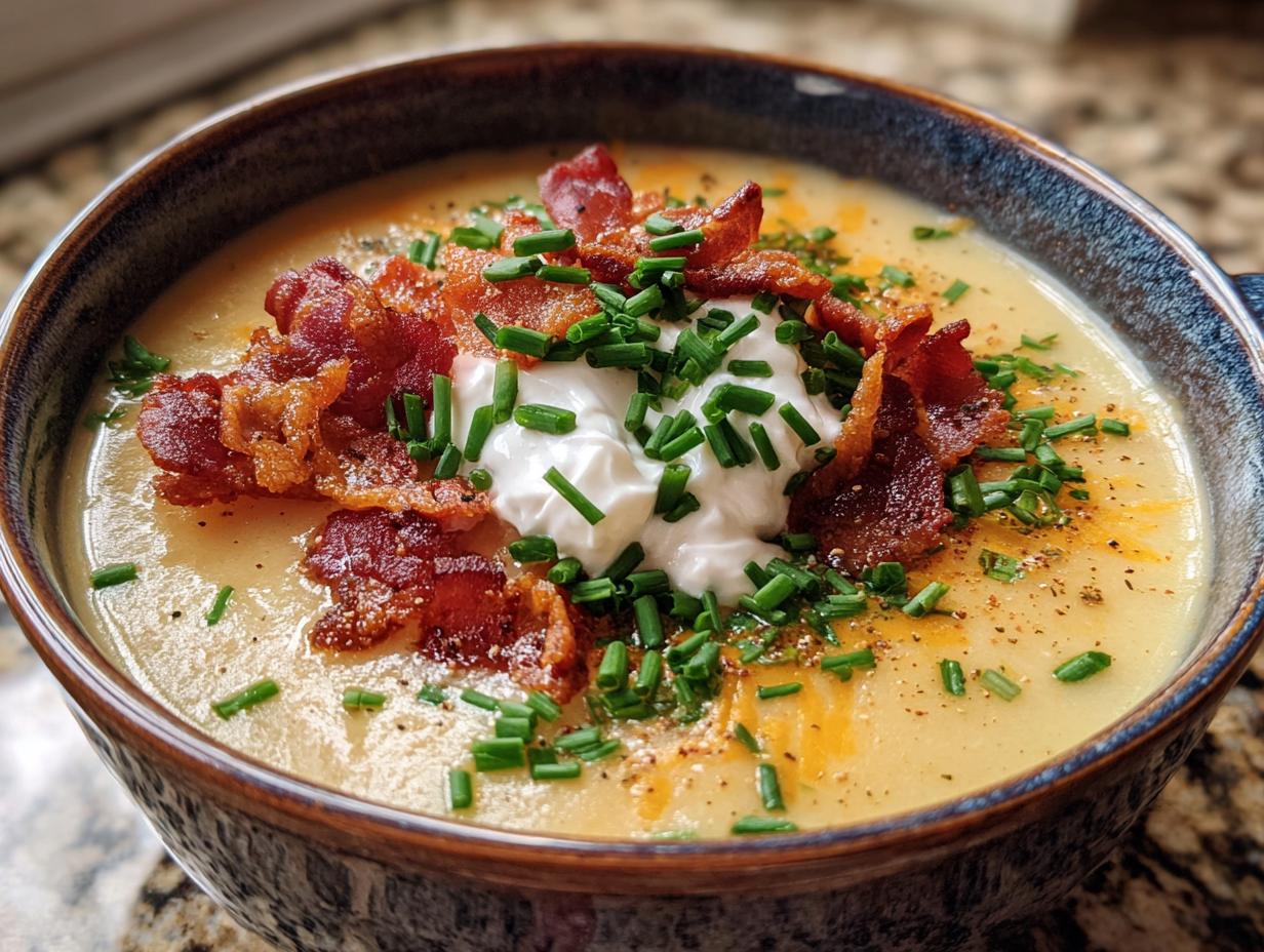 Loaded Potato Soup - detail 1