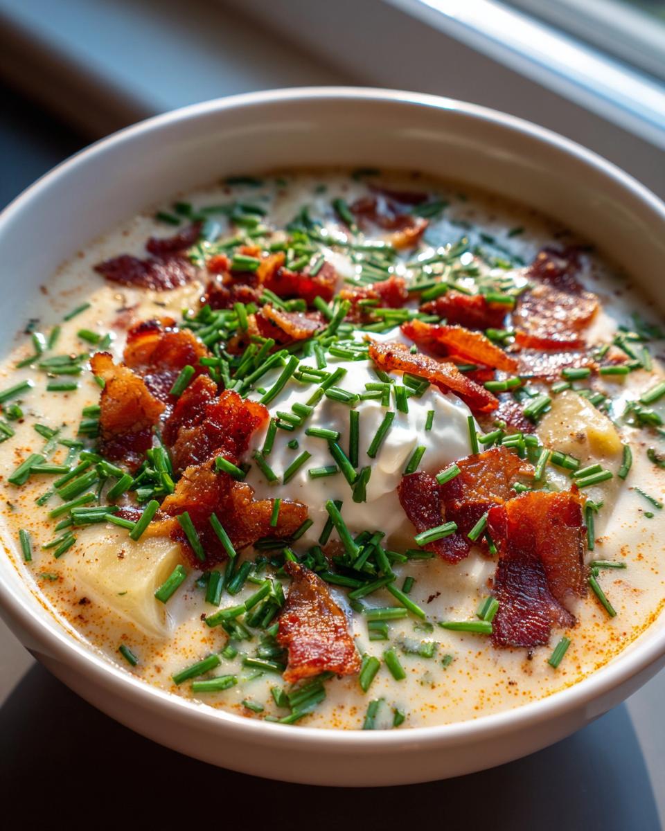 Loaded Potato Soup - detail 2