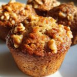 Maple Banana Walnut Muffins