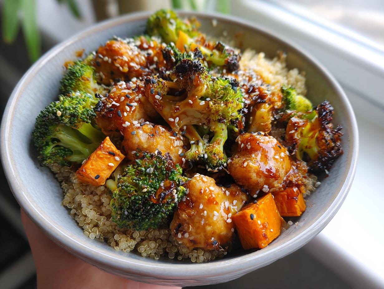 Maple Garlic Chicken Bowl - detail 1