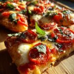 Margherita Flatbread Pizza