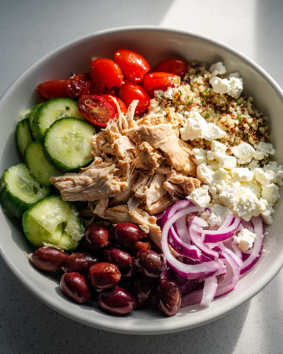 Unleash a 1-Bowl Mediterranean Chicken Bowl Delight! 5 Mediterranean Chicken Bowl - detail 2