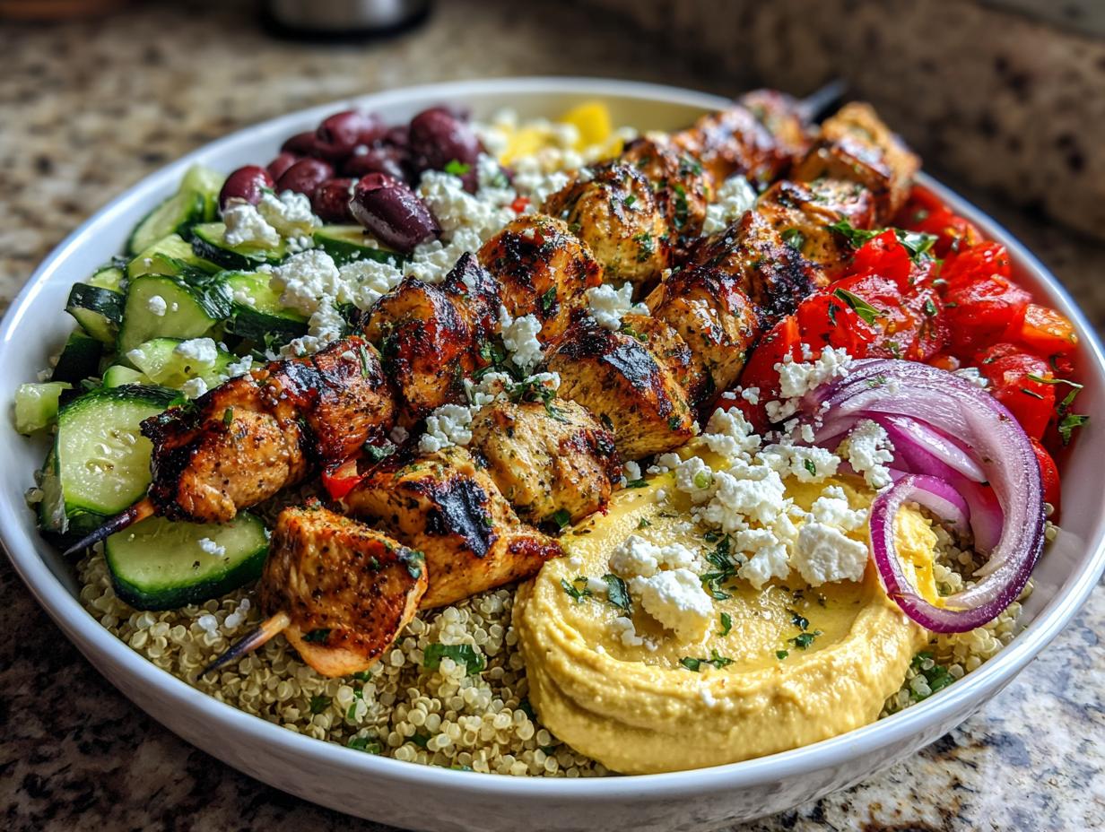 Unforgettable: 7-Step Mediterranean Chicken Bowls Recipe! 5 Mediterranean Chicken Bowls - detail 2