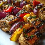 Mediterranean Grilled Chicken Skewers